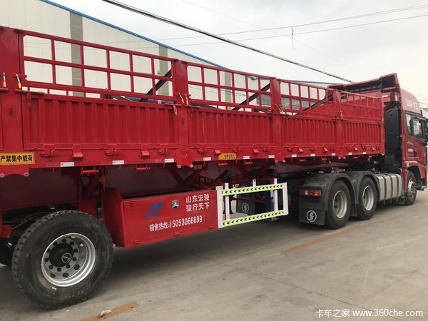 标准半挂车自卸半挂车图片