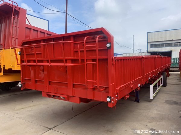 标准半挂车自卸半挂车图片