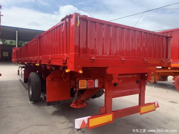 标准半挂车自卸半挂车图片