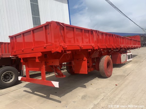 标准半挂车自卸半挂车图片