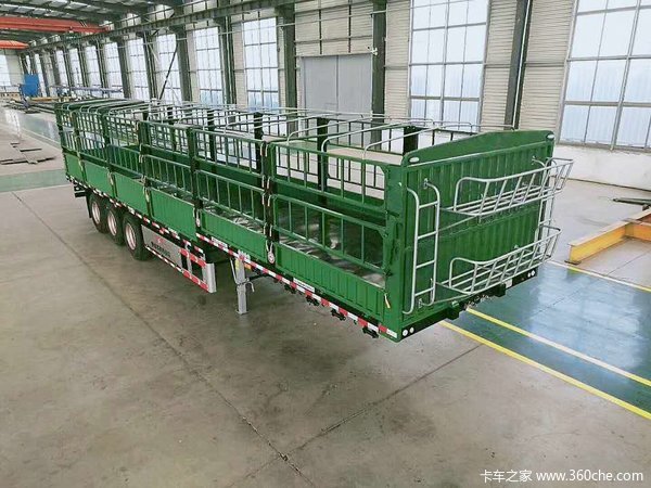 厂家直销:超轻型侧翻自卸车`长13米/11米、可以旧换新自卸半挂车图片