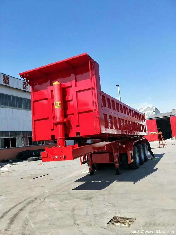 公告企业，厂家直销自卸半挂车图片