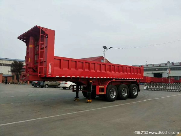 公告企业，厂家直销自卸半挂车图片