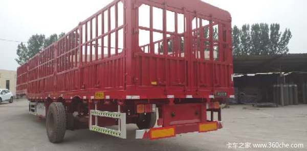 13米仓栏半挂车高强钢制作仓栅式半挂车图片