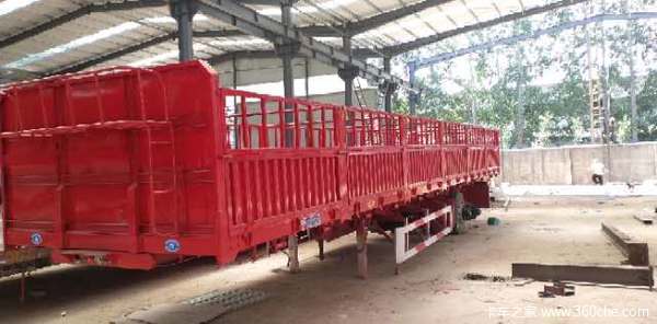 13米仓栏半挂车高强钢制作仓栅式半挂车图片