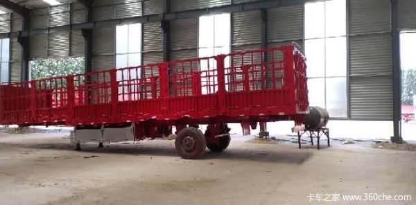 13米仓栏半挂车高强钢制作仓栅式半挂车图片