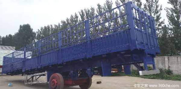 13米仓栏半挂车高强钢制作仓栅式半挂车图片