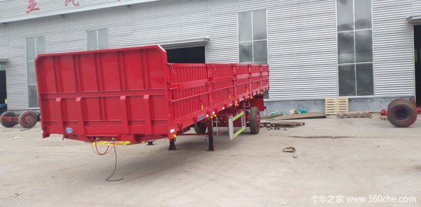 十三米自卸半挂车厂家直销自卸半挂车图片