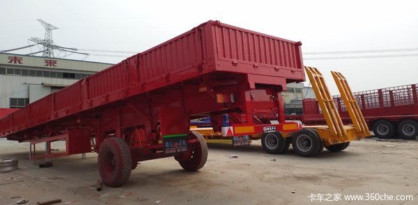 十三米自卸半挂车厂家直销自卸半挂车图片