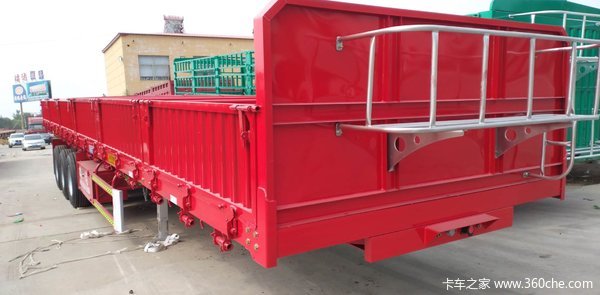 十一米十二米十三米标箱厂家定做栏板式半挂车图片