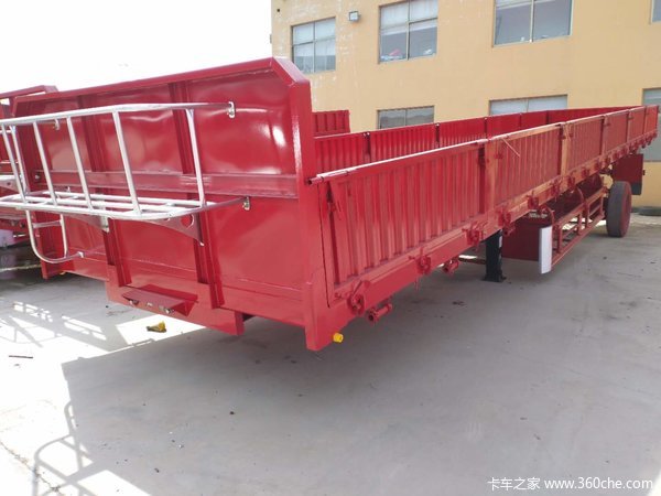 十一米十二米十三米标箱厂家定做栏板式半挂车图片