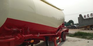 厂家直销散装水泥罐车下灰车立方可选粉粒物料运输半挂车