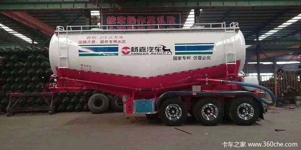 下灰罐车，散装水泥罐车干混砂浆罐车粉粒物料运输半挂车运油半挂车粉粒物料运输半挂车图片