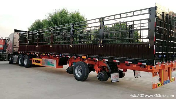 13米仓栏式半挂车仓栅式半挂车图片