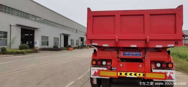 8.2米—9米前顶自卸车自卸半挂车图片