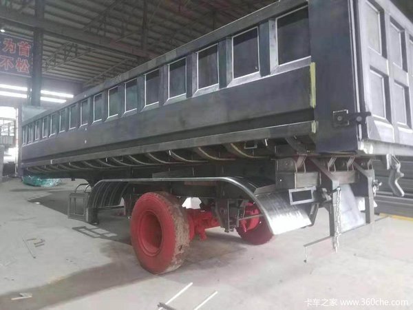 8.2米—9米前顶自卸车自卸半挂车图片