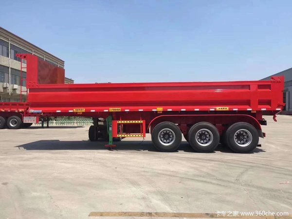 8-8.5-9-9.5-10-10.5米后翻自卸半挂车自卸半挂车图片