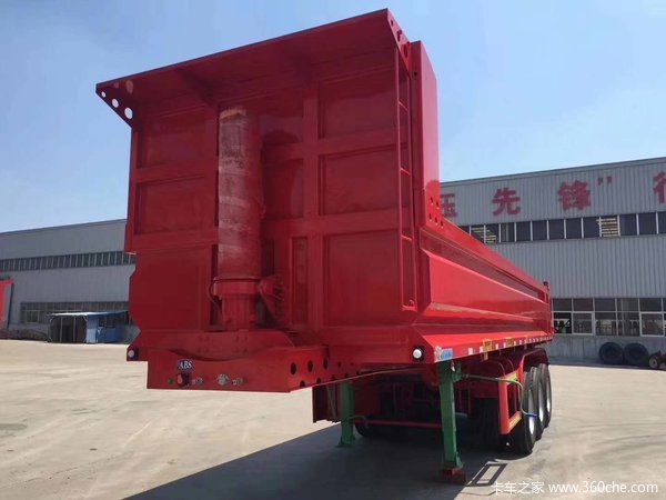 8-8.5-9-9.5-10-10.5米后翻自卸半挂车自卸半挂车图片