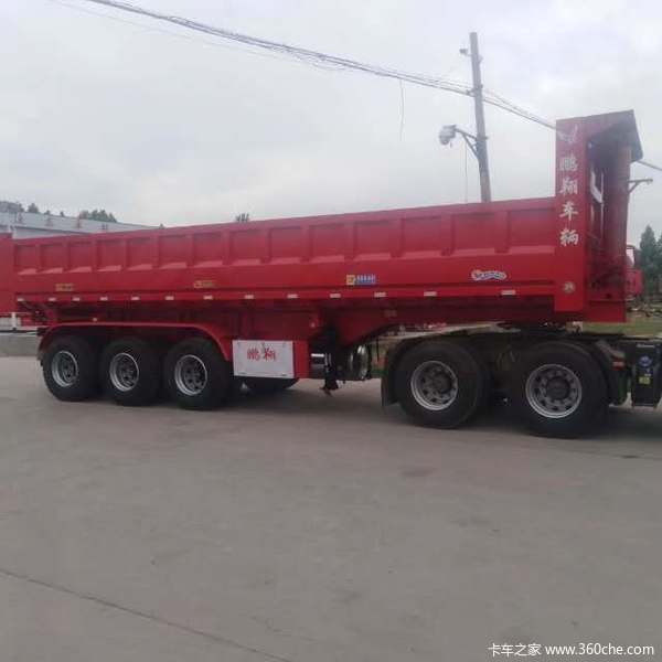 8-8.5-9-9.5-10-10.5米后翻自卸半挂车自卸半挂车图片
