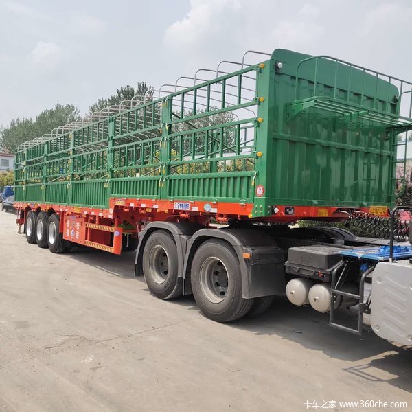 轻量化仓栅运输半挂车仓栅式半挂车图片