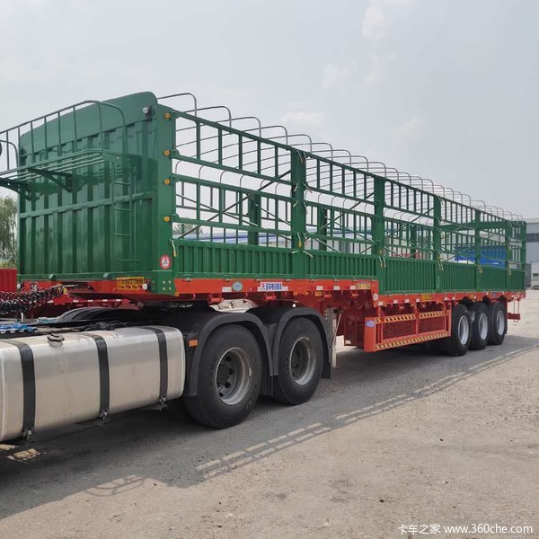轻量化仓栅运输半挂车仓栅式半挂车图片