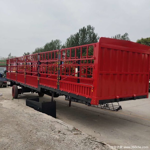 轻量化仓栅运输半挂车仓栅式半挂车图片