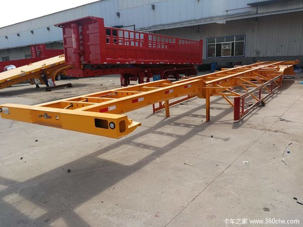 专注各种低平板，大梁终身保修低平板半挂车图片