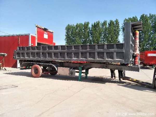 正规后翻~全国正常入户自卸半挂车图片