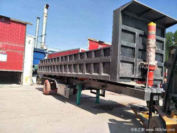 正规后翻~全国正常入户自卸半挂车图片