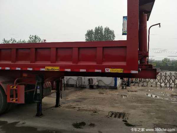 正规后翻~全国正常入户自卸半挂车图片