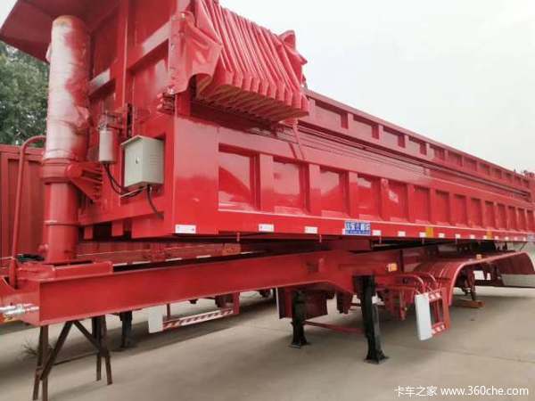 正规后翻~全国正常入户自卸半挂车图片