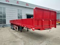 十三米六十公分标箱侧翻厂家定做自卸半挂车图片