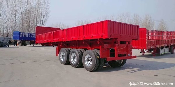 8米—13米栏板式半挂车栏板式半挂车图片