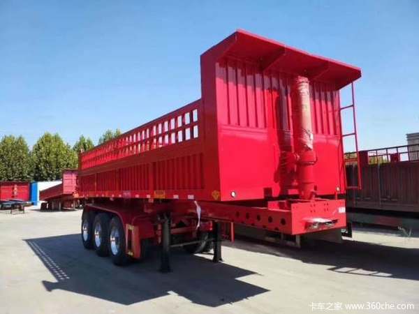 60一体化后翻，全国都能上户，可做加高卧底自卸半挂车图片