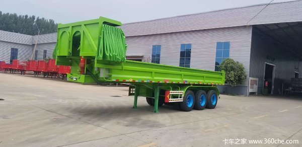 60一体化后翻，全国都能上户，可做加高卧底自卸半挂车图片