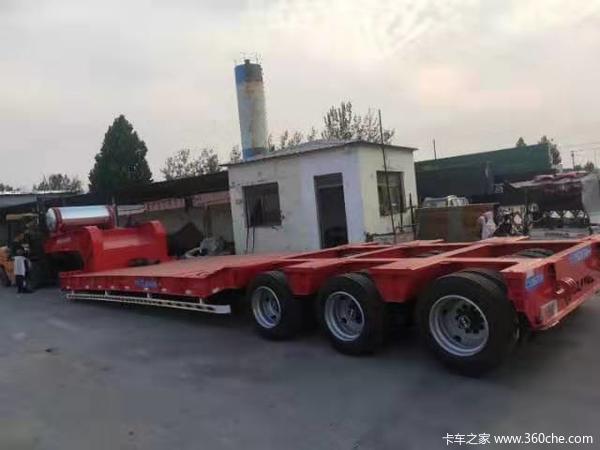 三线六轴四线八轴五线十抽厂家直销工程机械运输抽拉轴线半挂车轴线挂车图片