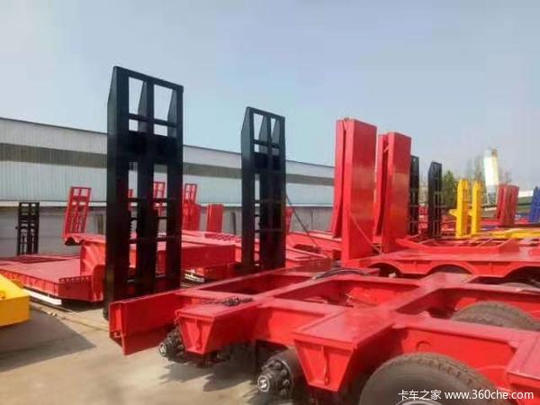 三线六轴四线八轴五线十抽厂家直销工程机械运输抽拉轴线半挂车轴线挂车图片