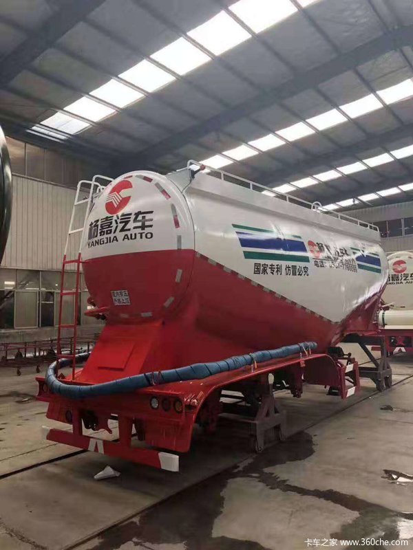 散装水泥半挂车，下灰半挂车专业生产罐式半挂车罐式半挂车图片