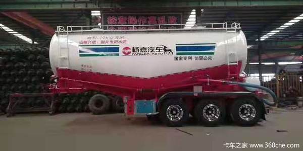 散装水泥半挂车，下灰半挂车专业生产罐式半挂车罐式半挂车图片