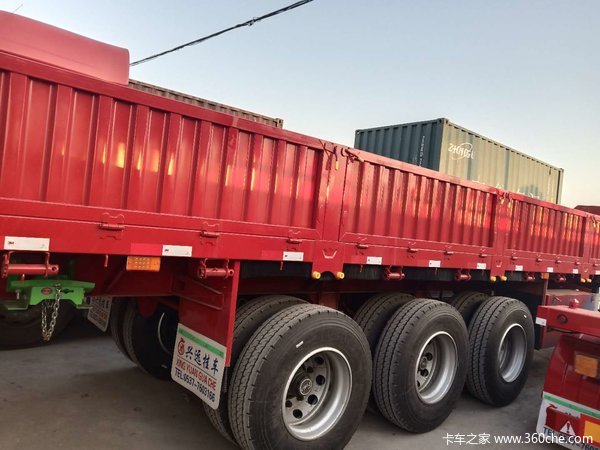 现车出售，栏板与骨架栏板式半挂车图片