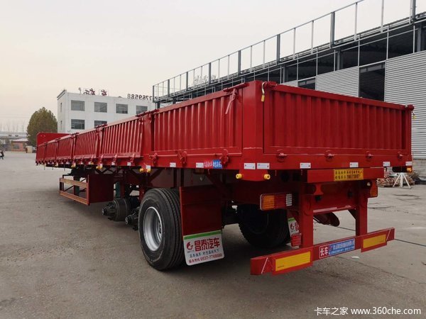 最轻自卸整车自重5.8吨自卸半挂车图片