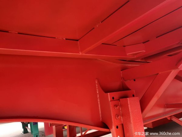 最轻自卸整车自重5.8吨自卸半挂车图片