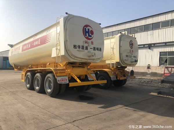梁山跃通厂家直销—罐式后翻40T—60T罐式半挂车图片