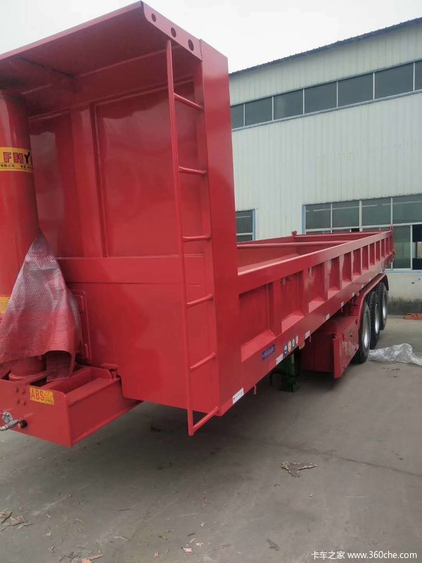 砂石料，自重轻，承载力更强，国家工信部公告企业自卸半挂车图片