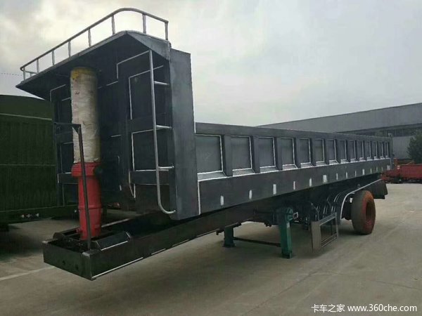 砂石料，自重轻，承载力更强，国家工信部公告企业自卸半挂车图片