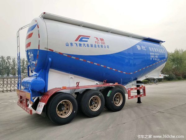 35方罐车，价格包牌，支持分期业务粉粒物料运输半挂车图片