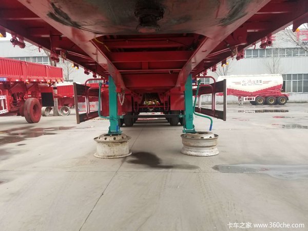 13米侧翻！支持分期，低首付，包牌自卸半挂车图片