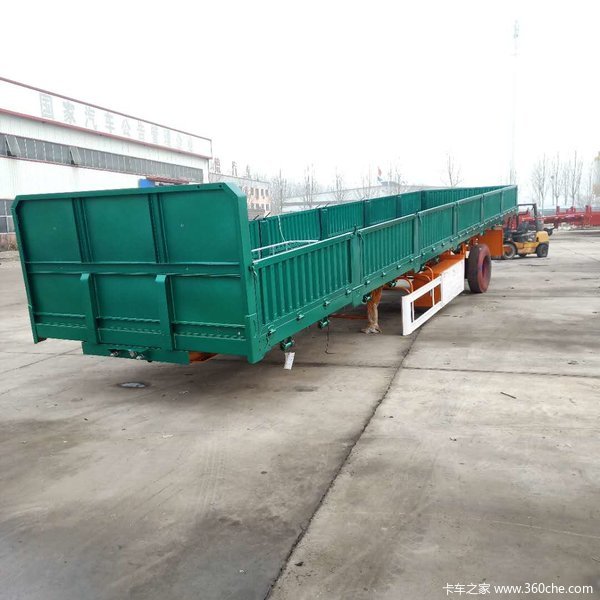 标箱侧翻自卸半挂车厂家直销11米12米13米侧翻自卸半挂车自卸半挂车图片