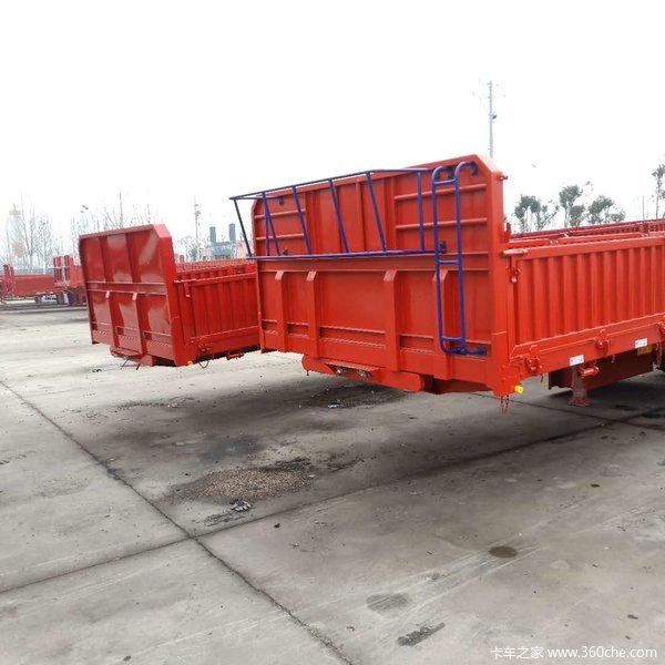 标箱侧翻自卸半挂车厂家直销11米12米13米侧翻自卸半挂车自卸半挂车图片
