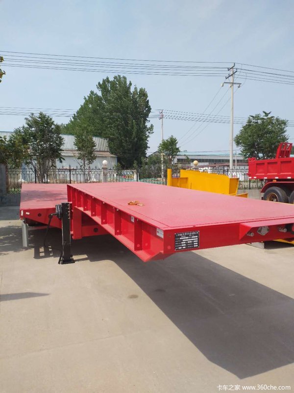 三线六轴四线八轴大件运输半挂车低平板半挂车图片